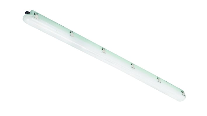 [RS-210-5501] RS PRO 55W LED Batten Light, 240 V Batten Damp Proof Light, 2 Lamp, Anti-corrosive, 1.5 m Long, IP65