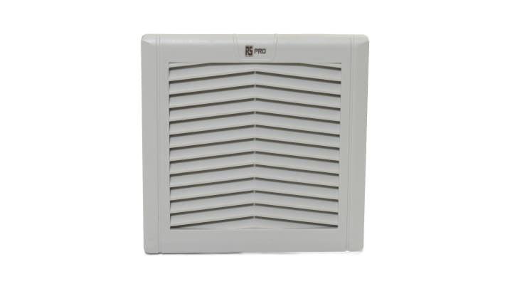 [RS-236-4589] RS PRO Filter Fan, 24 V dc, AC Operation, 180m³/h Filtered, 180m³/h Unimpeded, IP54, 149x149mm